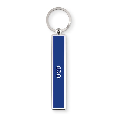 Goldengifts Show Offs Keys OCD Keyrings, Dark Blue GO3532662